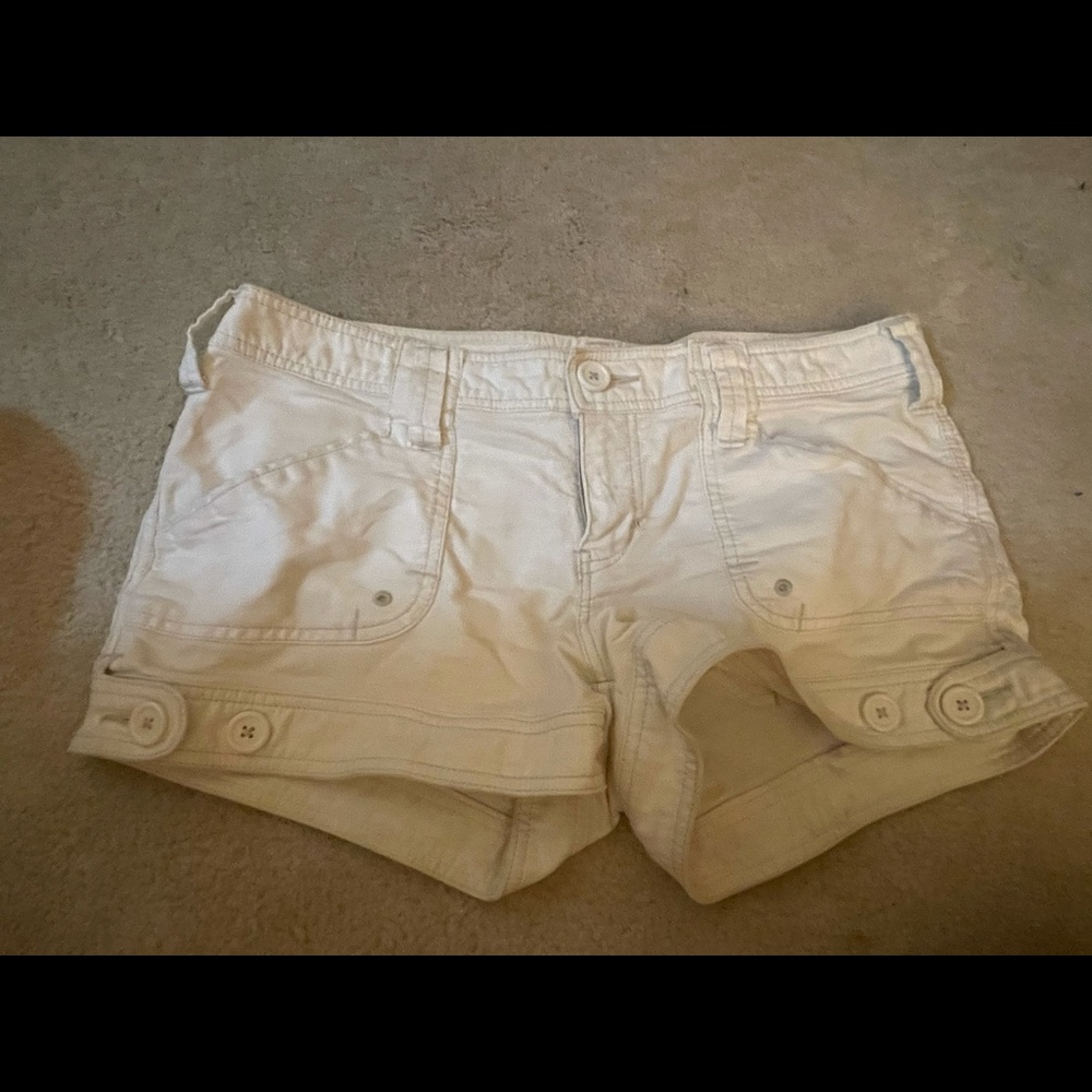 White Shorts